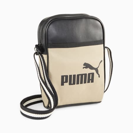 Campus Compact Portable Shoulder Bag, Prairie Tan, small