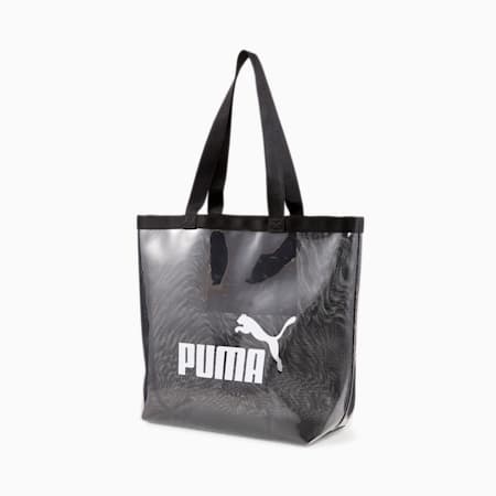 Transparent Women's Shopper, Puma Black, small-PHL