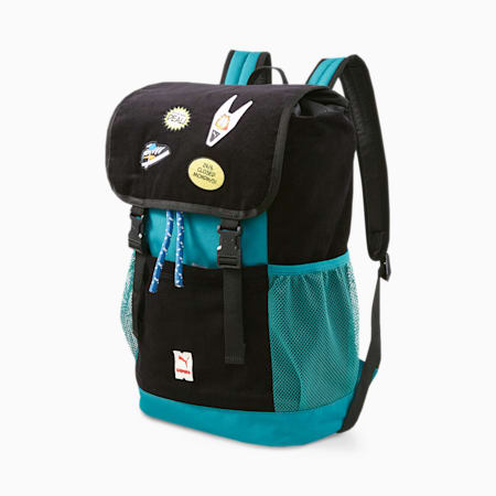PUMA x GARFIELD Backpack, Puma Black-Parasailing, small-SEA