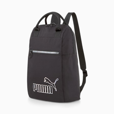 College Women's Backpack, Puma Black, small-PHL