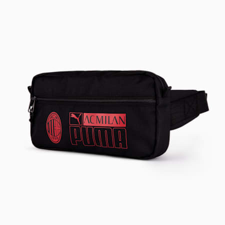 ACM ftbl CORE 웨이스트 백/ACM ftblCORE Waist Bag II, Puma Black-Tango Red, small-KOR