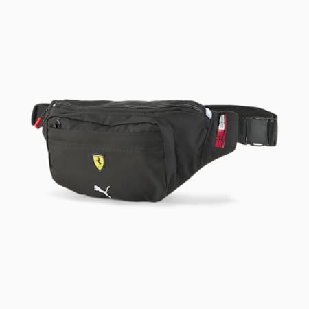Scuderia Ferrari SPTWR Race Waist Bag, Puma Black, small-PHL