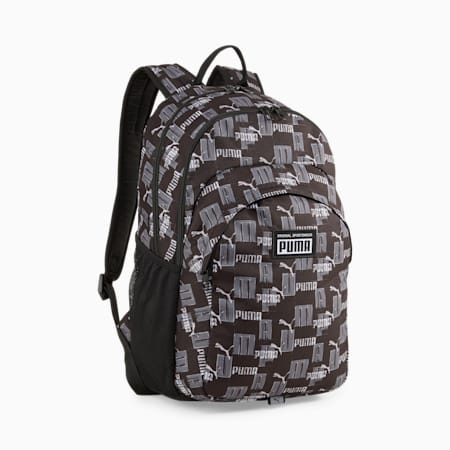 Academy Rucksack, PUMA Black-Logo AOP, small