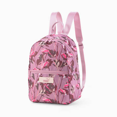 Pop Backpack, Pale Grape-floral AOP, small-PHL