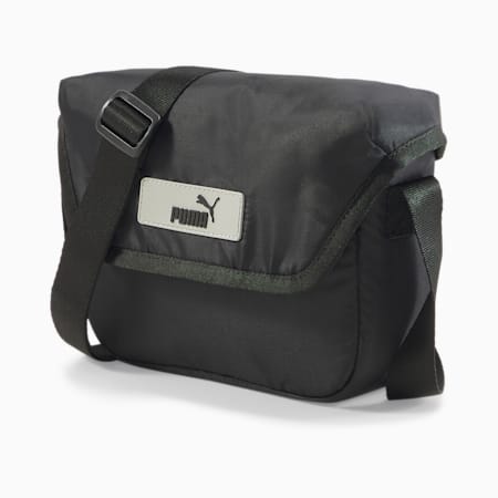 Pop Mini Messenger Bag, Puma Black, small-PHL