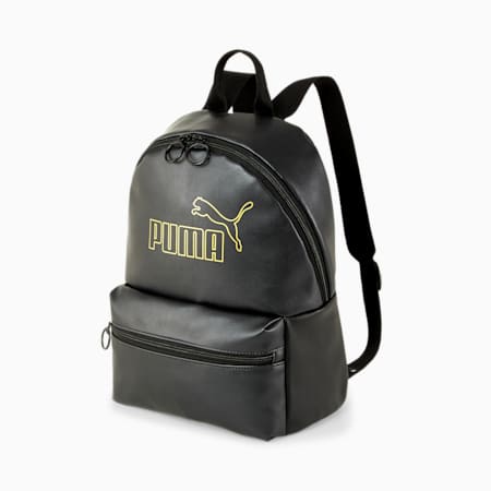 Core Up Backpack, Puma Black-metallic, small-SEA