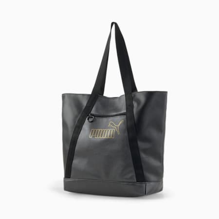 Duża torba na zakupy Core Up, Puma Black-metallic, small