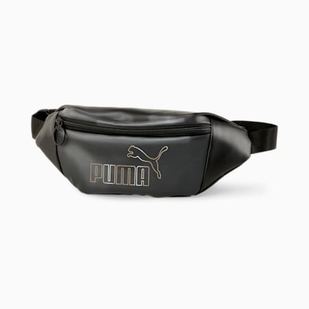Core Up Waist Bag, Puma Black-metallic, small