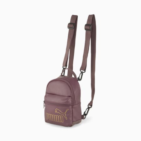 Core Up Minime Backpack, Dusty Plum-metallic, small