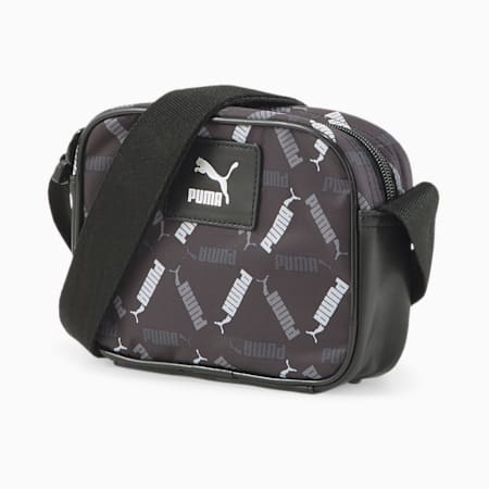 Classics Crossbody Bag, Puma Black-AOP, small-PHL