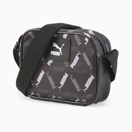 กระเป๋า Classics Crossbody Bag, Puma Black-AOP, small-THA