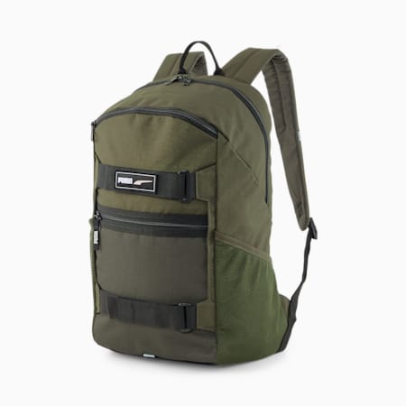 Deck Rucksack, Dark Olive, small