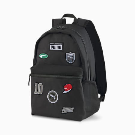 Patch Backpack, Puma Black, small-DFA
