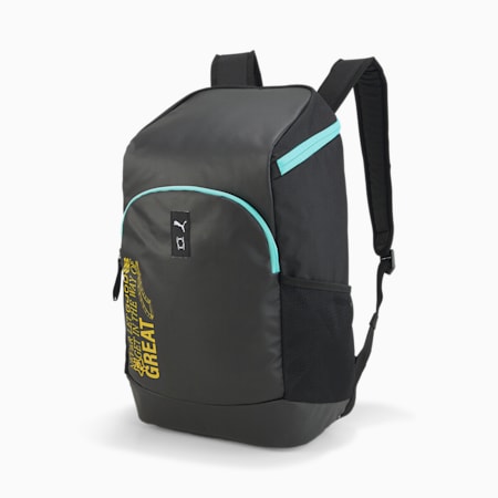 Basketball Backpack, PUMA Black, small-AUS