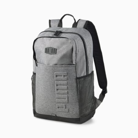 PUMA S Backpack, Medium Gray Heather, small-IDN
