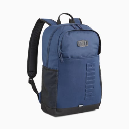 PUMA S Backpack, Club Navy, small-SEA