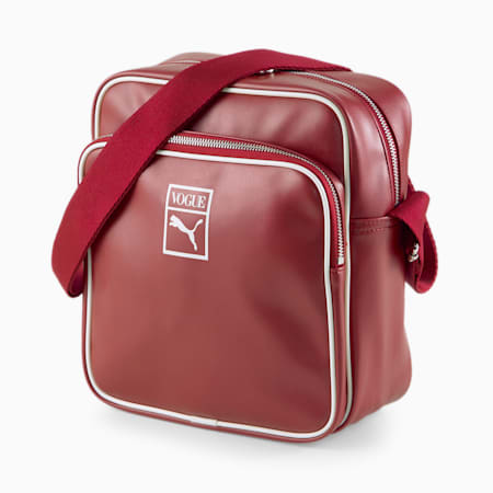 PUMA x VOGUE Flight Bag, Intense Red, small-AUS