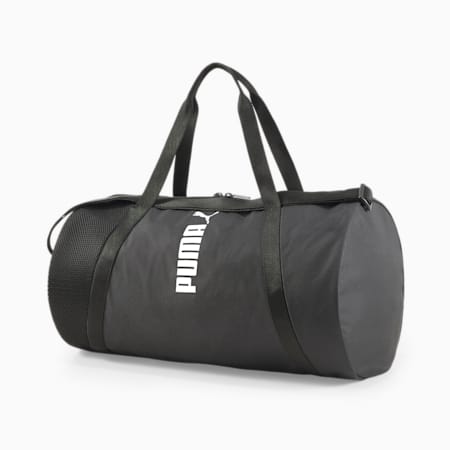 Essentials Training Barrel Bag, Puma Black, small-AUS