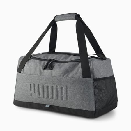 PUMA S Sports Bag S, Medium Gray Heather, small-IDN