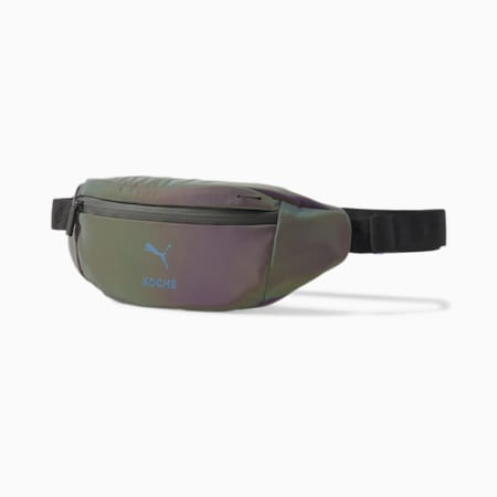 PUMA x KOCHÉ Waist Bag Women, Iridescent-PUMA Black, small-SEA