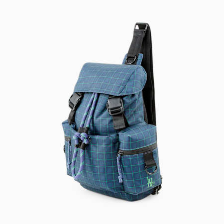 PUMA x JUNE AMBROSE Crossbody Bag, Patriot Blue-Verdant Green, small-AUS