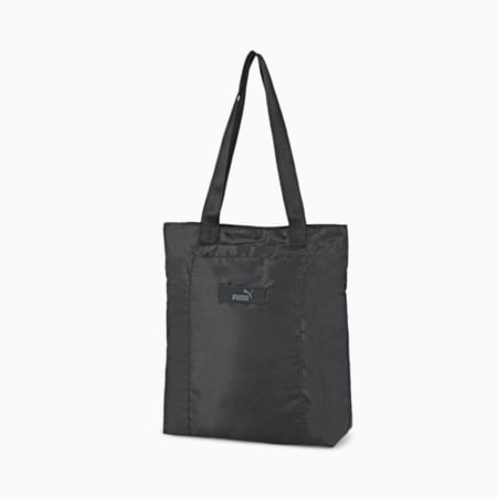 Core Pop Shopper Bag, PUMA Black, small-PHL