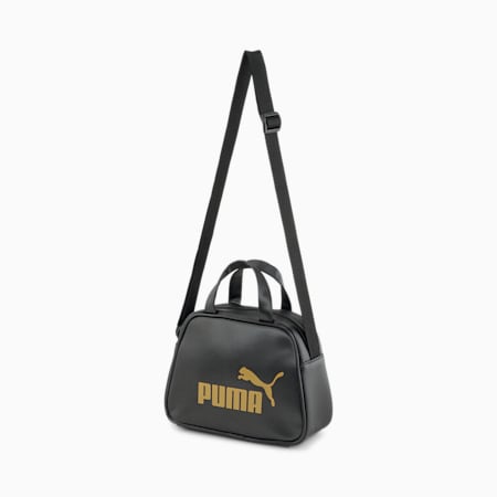 Core Up Boxy Cross Body Bag, PUMA Black, small-PHL