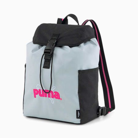 PRIME Street Backpack, Flat Light Gray-PUMA Black, small-SEA