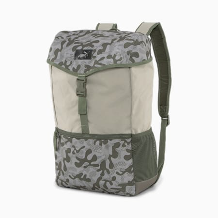PUMA Style Backpack, Birch Tree-Camo AOP, small-PHL