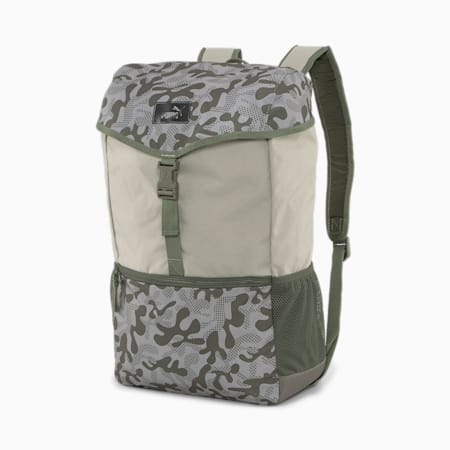 PUMA Style Backpack, Birch Tree-Camo AOP, small-SEA