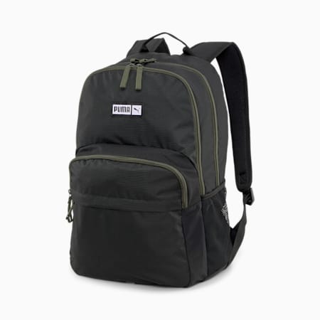 PUMA Result Backpack, PUMA Black, small-SEA
