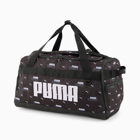 Challenger S Duffle Bag, PUMA Black-LOGO APP, small-THA
