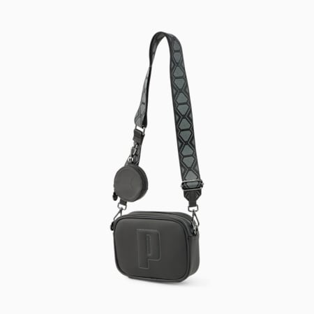PUMA Sense Cross Body Bag, PUMA Black, small-THA