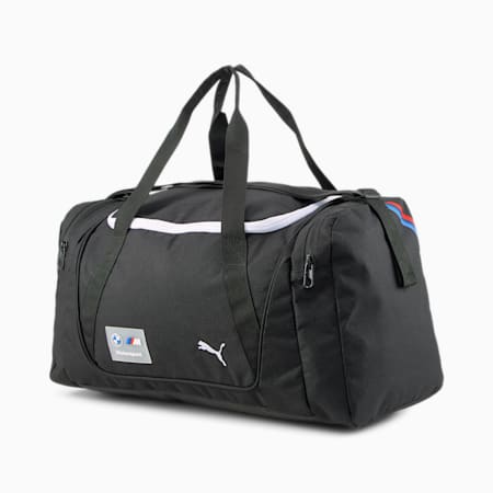 BMW M Motorsport Duffel Bag, PUMA Black, small-IND