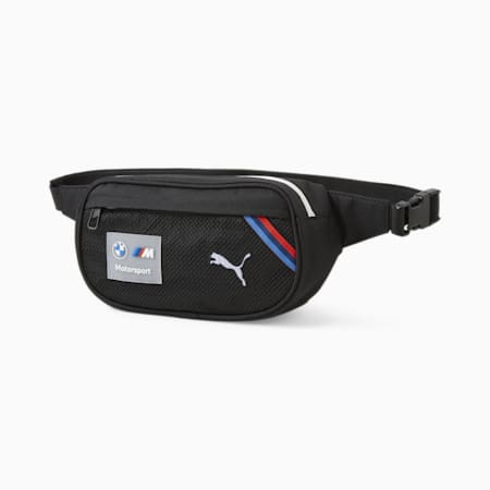 BMW M Motorsport Waist Bag, PUMA Black, small