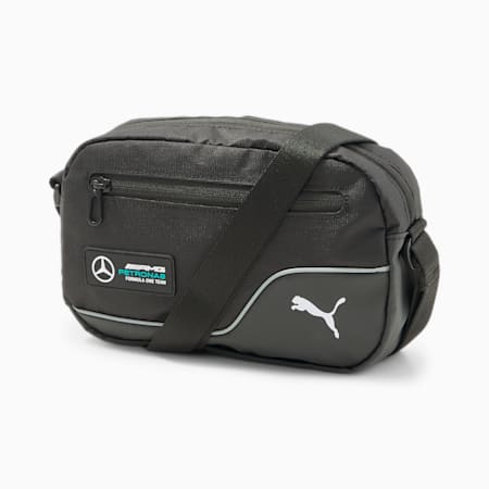 Mercedes-AMG Petronas Motorsport Portable Bag, PUMA Black, small-AUS