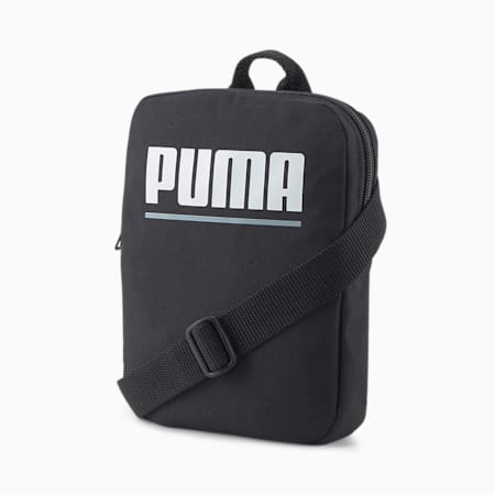 PUMA Plus Portable Pouch Bag, PUMA Black, small-PHL