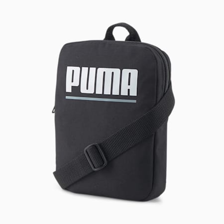 PUMA Plus Portable Pouch Bag, PUMA Black, small-SEA