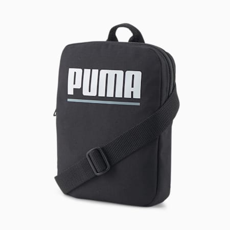 PUMA Plus Portable Pouch Bag, PUMA Black, small-THA