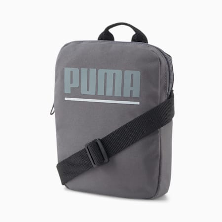 PUMA Plus Portable Pouch Bag, Cool Dark Gray, small-PHL