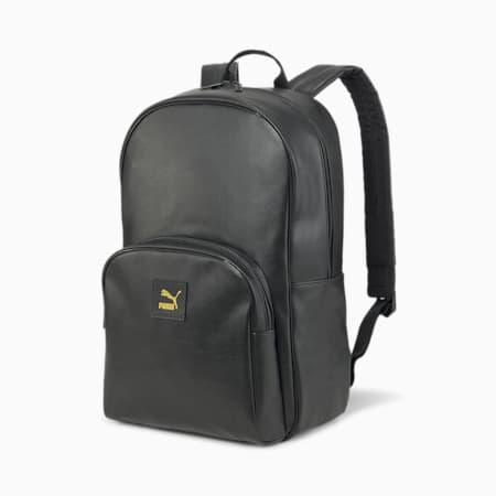 Classics LV8 PU Backpack, PUMA Black, small-SEA