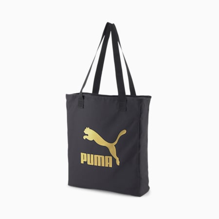 Classics Archive Tote Bag, PUMA Black, small-SEA