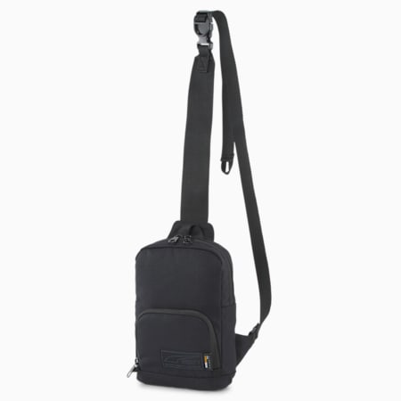 PUMA Axis Front Loader Pouch Bag, PUMA Black, small-AUS