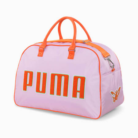 PUMA x DUA LIPA Limited Edition Grip Bag Women, Pink Lady-Carrot, small-PHL