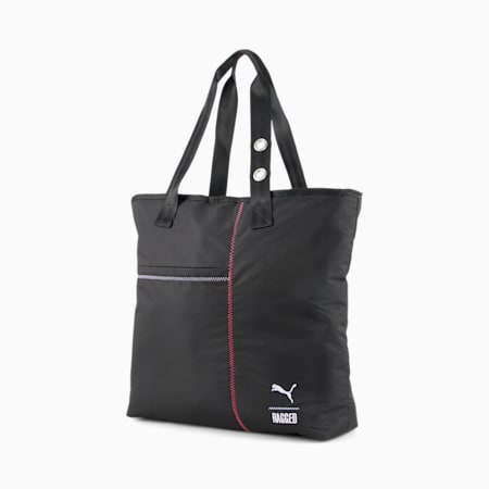PUMA x THE RAGGED PRIEST Shopper Bag, PUMA Black, small-SEA