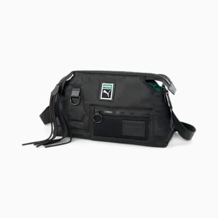 NO.AVG Medium Crossbody Bag, PUMA Black, small-AUS