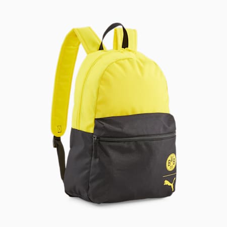 Borussia Dortmund Fanware Backpack, PUMA Black-Cyber Yellow, small