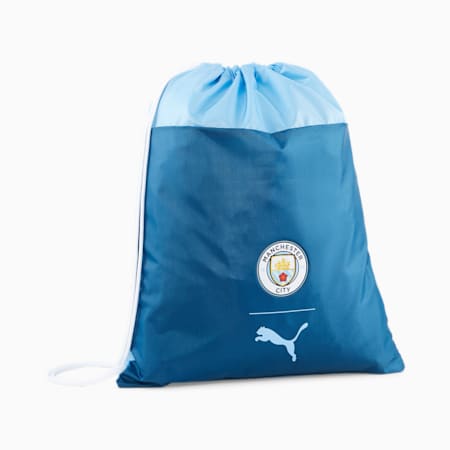 กระเป๋า Manchester City Fan Gym Sack, Lake Blue-Team Light Blue, small-THA