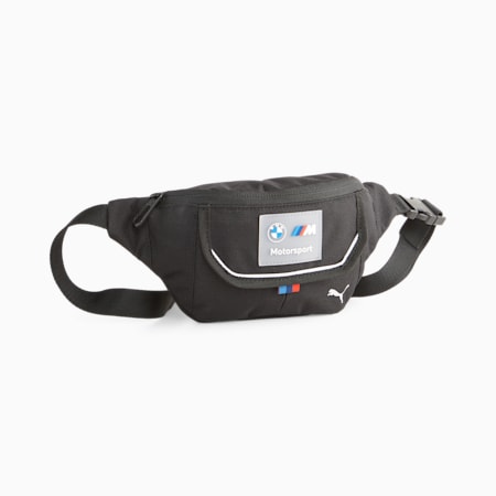 BMW M Motorsport Waist Bag, PUMA Black, small-THA