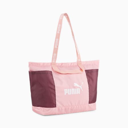 Core Base Large Shopper, Peach Smoothie-Dark Jasper, small-THA